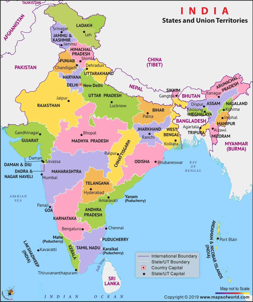 Petrol Price India Map
